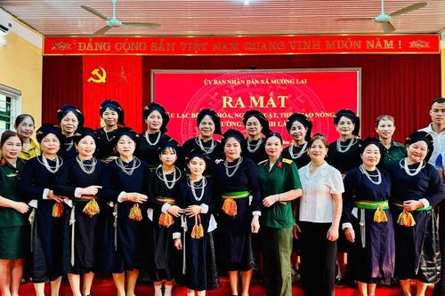 Ra mắt Câu lạc bộ Văn hóa - Nghệ thuật - Thể thao nòng cốt xã Mường Lai