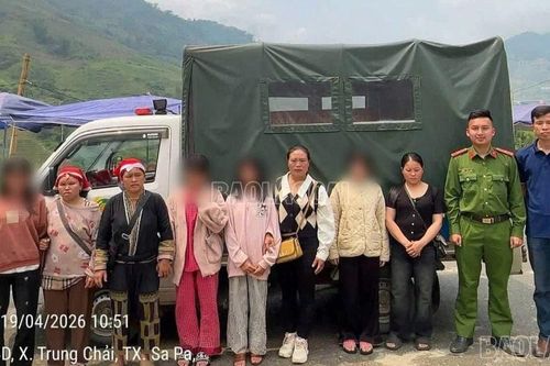 Công an xã Tả Phìn kịp thời ngăn chặn 4 học sinh bỏ nhà đi làm thuê theo lời dụ dỗ trên mạng xã hội