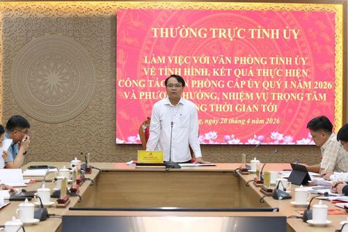 Văn phòng Tỉnh ủy Lâm Đồng đẩy mạnh số hóa, nâng cao chất lượng tham mưu