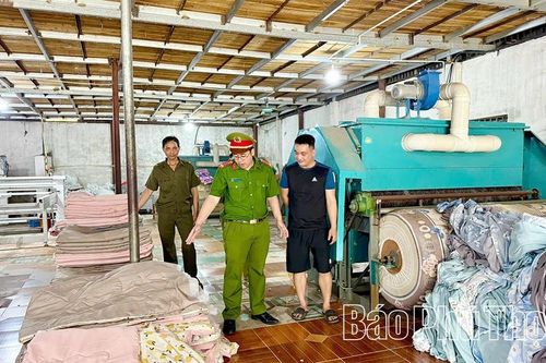 Chủ động phòng cháy, chữa cháy ở các làng nghề xã Tam Hồng
