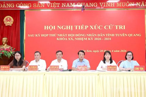 Nêu cao tinh thần trách nhiệm giải quyết những đề xuất, kiến nghị chính đáng của cử tri