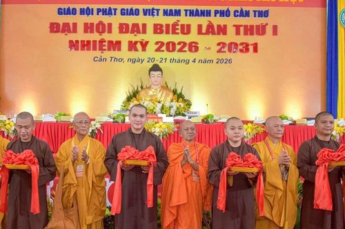 Cần Thơ: Khai mạc triển lãm 'Dấu ấn hợp nhất' chào mừng Đại hội đại biểu Phật giáo thành phố lần thứ I