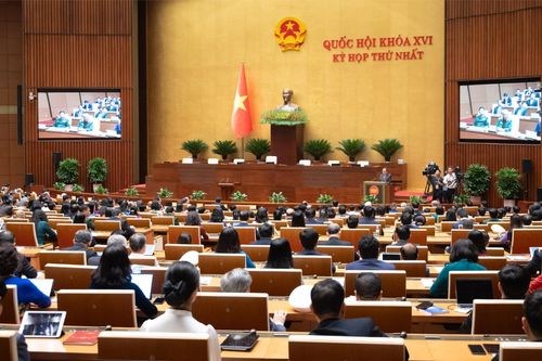 Kỳ họp thứ nhất, Quốc hội khóa XVI bắt đầu đợt họp thứ 2