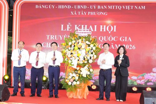 Khai hội Di tích Quốc gia đặc biệt chùa Tây Phương năm 2026