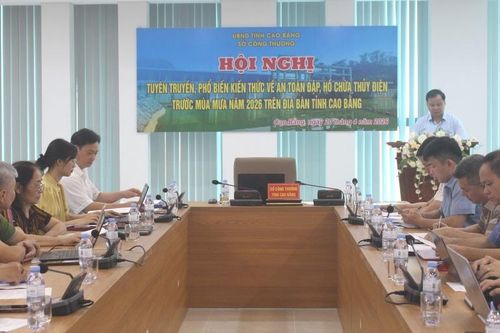 Hội nghị tuyên truyền, phổ biến kiến thức về an toàn đập, hồ chứa thủy điện trước mùa mưa năm 2026