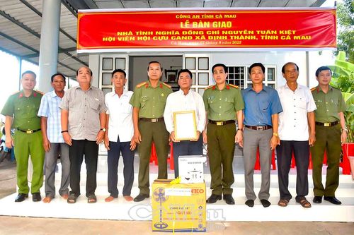 Cựu Công an nhân dân chung sức bảo đảm an ninh trật tự