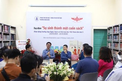Chuỗi hoạt động hưởng ứng Ngày Sách và Văn hóa đọc Việt Nam tại phường Hoàn Kiếm