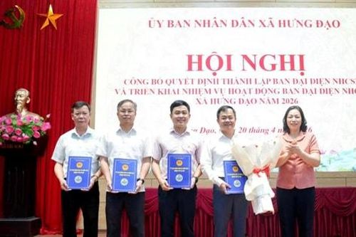 Xã Hưng Đạo kiện toàn Ban đại diện Ngân hàng Chính sách xã hội