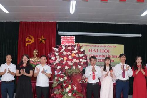 Đại hội Hợp tác xã nông nghiệp Hồng Sơn nhiệm kỳ 2025–2030: Mở ra chặng đường phát triển mới