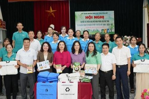 Chuyên Mỹ hướng tới môi trường xanh với mô hình phân loại rác tại nguồn