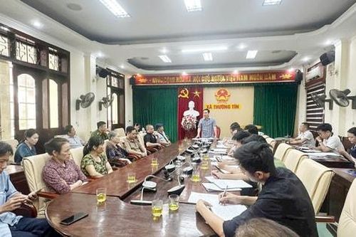 Thường Tín tổ chức đối thoại trước khi cưỡng chế thu hồi đất thi công Vườn hoa Nguyễn Du