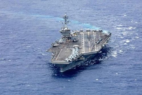 Ba siêu tàu sân bay Mỹ đồng loạt tiến vào Trung Đông