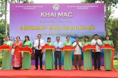 Tái hiện không gian văn hóa Huế tại Bảo tàng Pleiku