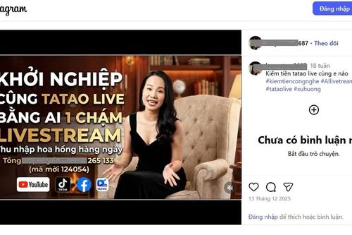 'Nuôi' AI Live Stream bán hàng - Mảnh đất màu mỡ của đa cấp biến tướng