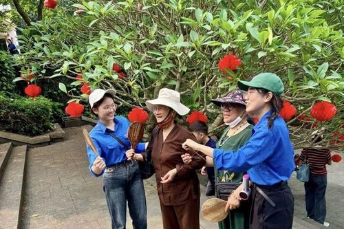 Sắc xanh Trường Đại học Hùng Vương lan tỏa tại Lễ hội Đền Hùng 2026