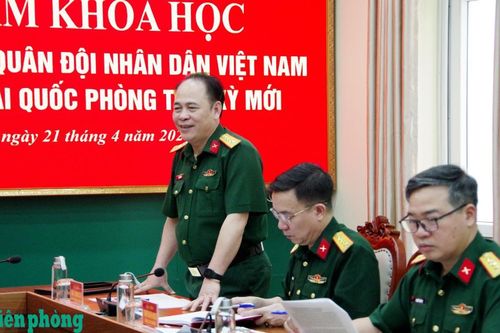 Tọa đàm khoa học 'Phát huy vai trò Quân đội nhân dân Việt Nam trong đối ngoại quốc phòng thời kỳ mới'