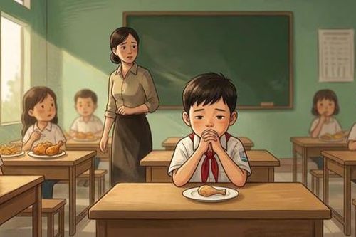 Miếng thịt gà và sự trung thực trong trường học