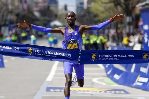 John Korir lập kỷ lục mới tại Boston Marathon lần thứ 130
