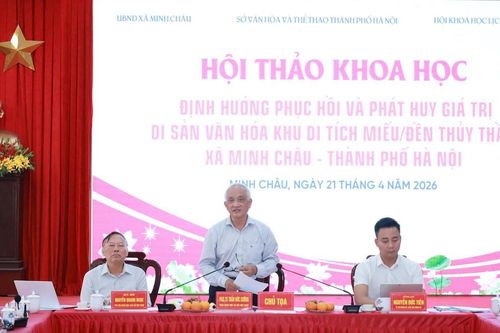 Phục hồi đền Thủy Thần ở xã đảo duy nhất của Hà Nội