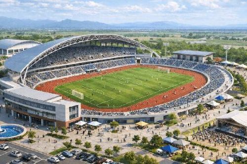 Bắc Ninh chấp thuận dự án khu thể thao quy mô 9,6ha với sân vận động 12.000 chỗ
