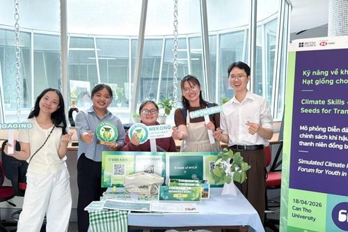 Thúc đẩy kỹ năng về khí hậu, chuyển đổi xanh cho thanh niên Việt Nam