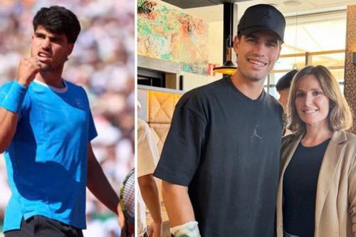 Carlos Alcaraz nẹp cố định cổ tay phải và bỏ ngỏ khả năng tham dự Roland Garros 2024