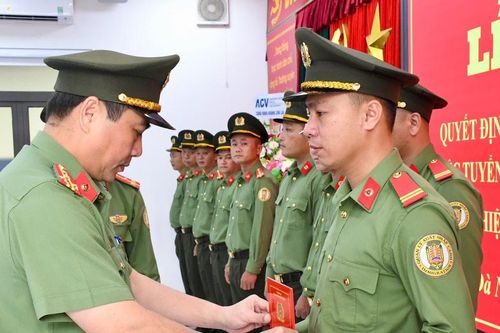 20 công dân được tuyển chọn vào Công an nhân dân làm nhiệm vụ an ninh hàng không