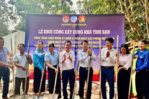 Đoàn Thanh niên phường Bàn Thạch khởi công xây dựng 'Nhà tình bạn'