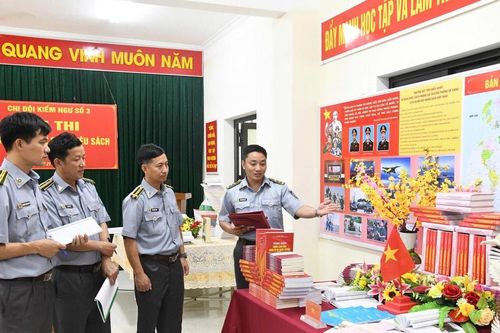 Chi đội Kiểm ngư số 3 tổ chức hội thi tuyên truyền, giới thiệu sách