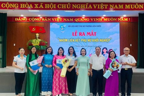 Ra mắt 'Nhóm liên kết phụ nữ khởi nghiệp' tại phường Liên Chiểu