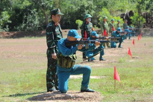 Ngày 23-4 sẽ tổ chức bắn đạn thật tại thao trường ở thôn Hưng Nghĩa (xã Tuy Phước)