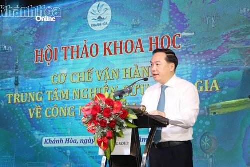 Xây dựng Trung tâm nghiên cứu quốc gia về công nghệ đại dương là động lực thúc đẩy ứng dụng, chuyển giao công nghệ phục vụ phát triển kinh tế biển