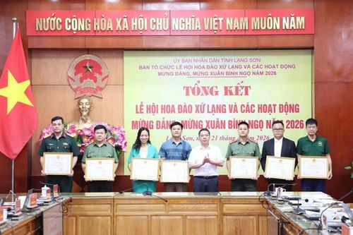 Tổng kết Lễ hội Hoa Đào Xứ Lạng và các hoạt động mừng Đảng, mừng Xuân Bính Ngọ 2026