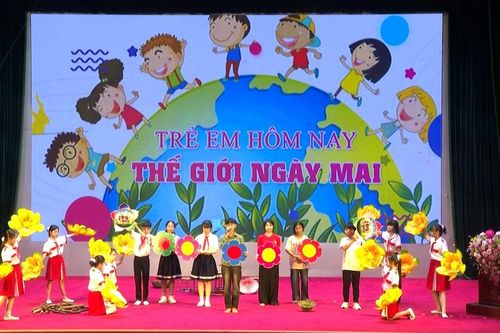 Liên đội Trường THCS Vạn Hòa giành giải Nhất Hội thi Tuyên truyền măng non cấp tỉnh