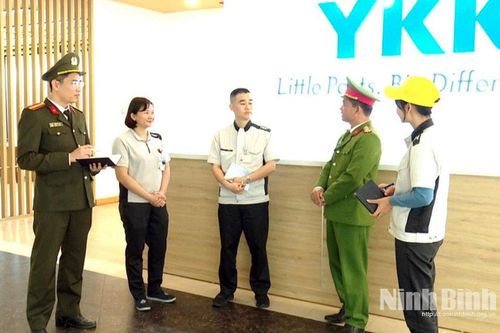 Quyết liệt đấu tranh tội phạm trộm cắp tài sản tại các khu, cụm công nghiệp