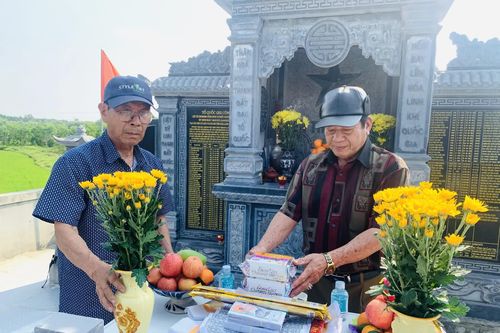 Người hiến hơn 600 mét vuông đất xây đền tưởng niệm liệt sĩ