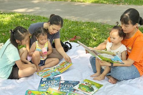 Không gian đọc sách gắn với trải nghiệm của trẻ thơ