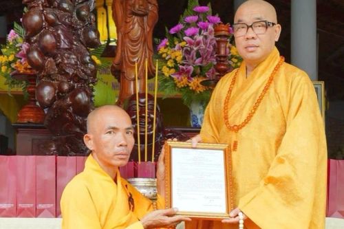 Đồng Tháp: Công bố quyết định bổ nhiệm trụ trì chùa Thiên Liên