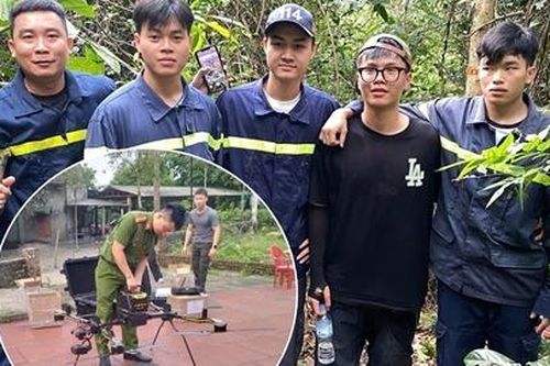 Huy động hơn 100 người cùng Flycam tìm kiếm nam sinh mất tích ở Tam Đảo