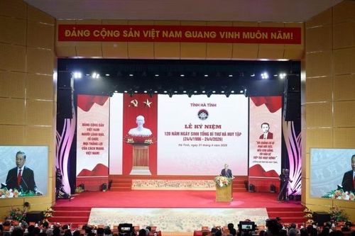 Kỷ niệm 120 năm ngày sinh Tổng Bí thư Hà Huy Tập