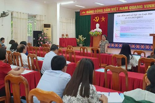 Tập huấn công tác dân số năm 2026 cho 112 học viên