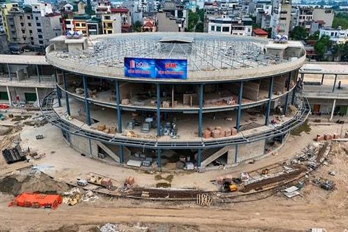 Bến xe hiện đại bậc nhất Thủ đô dần lộ hình hài