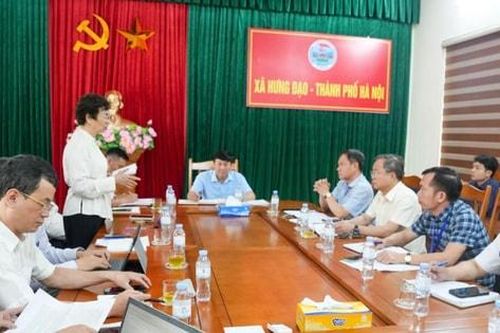 Đoàn giám sát MTTQ thành phố Hà Nội làm việc tại xã Hưng Đạo về bảo vệ môi trường