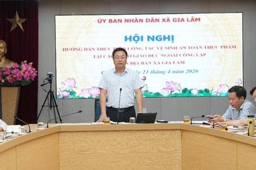 Gia Lâm: Nâng cao hiệu quả quản lý vệ sinh an toàn thực phẩm khối trường học ngoài công lập