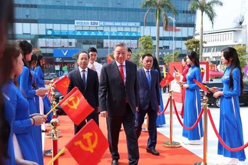 Tổng Bí thư, Chủ tịch nước Tô Lâm dự Lễ Kỷ niệm 120 năm Ngày sinh Tổng Bí thư Hà Huy Tập