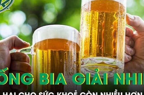Uống bia giải nhiệt ngày nắng nóng gây hại nhiều hơn lợi