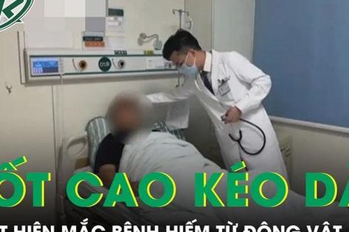 Sốt cao kéo dài không dứt, người đàn ông phát hiện mắc bệnh hiếm từ động vật