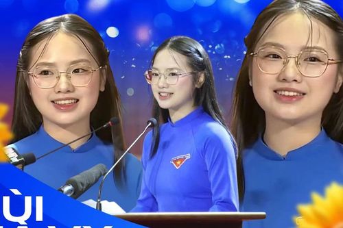 Nữ sinh 2K9 Hà Tĩnh 'chiếm sóng' mạng xã hội: Thần thái đỉnh, lời nói chạm cảm xúc