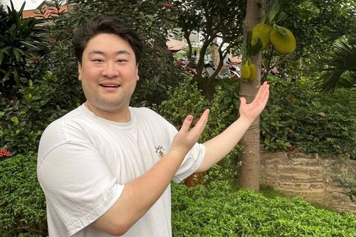 Thanh niên Hàn Quốc tròn mắt, há miệng khi ăn bánh mì Việt Nam