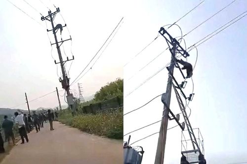 Phát hiện một nam sinh tử vong trên cột điện cao thế